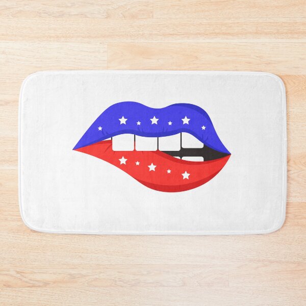 Item preview, Red & Blue Lips designed and sold by Best-Designers.