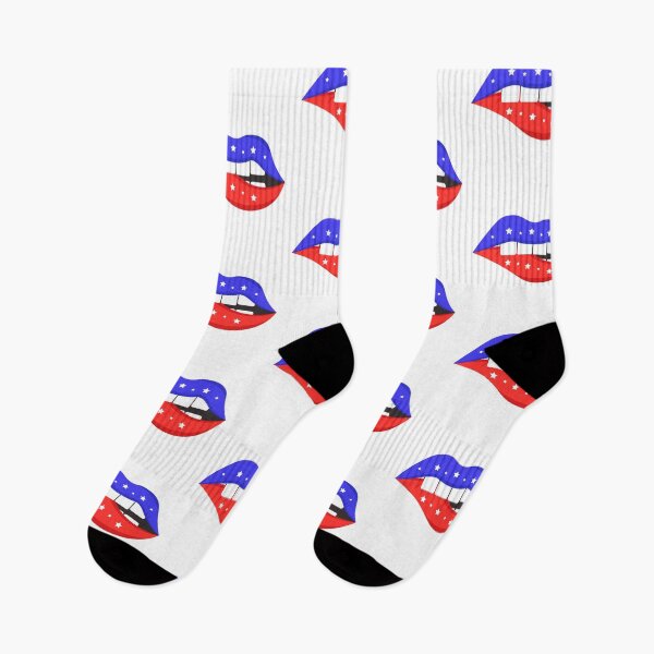 Item preview, Red & Blue Lips designed and sold by Best-Designers.