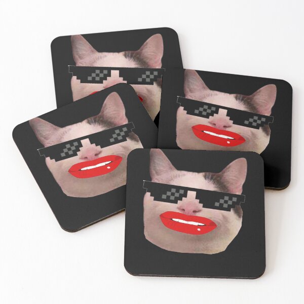 Item preview, Smiling cat beluga  designed and sold by wildbest.