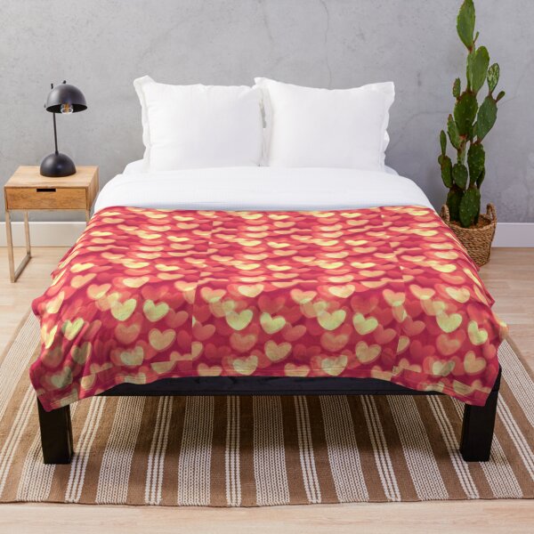 Item preview, Patrón de corazón rojo, amarillo y rosa eterno abstracto alterno designed and sold by SansNetShop.