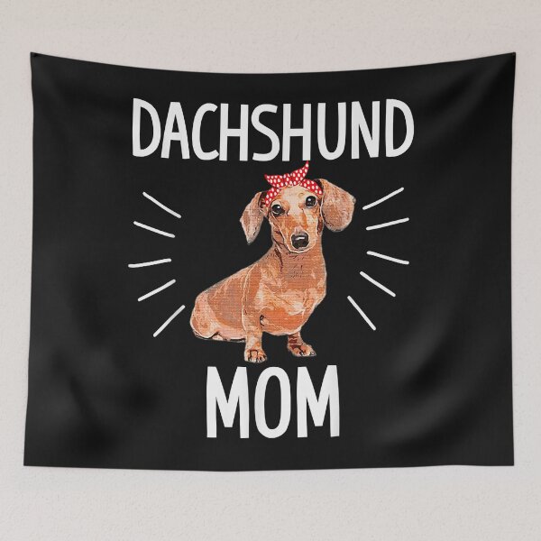 Artikelvorschau, Dachshund mom cute Dotson doxie wiener dog owner lover gift entworfen und verkauft von Chloe43212.