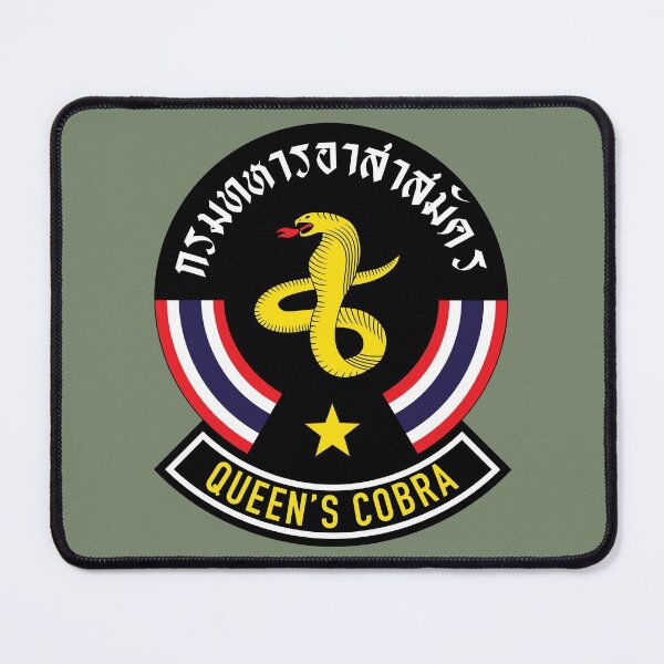 Artikelvorschau, Royal Thai Volunteer Regiment "Queen's Cobras" (Historisch) entworfen und verkauft von wordwidesymbols.