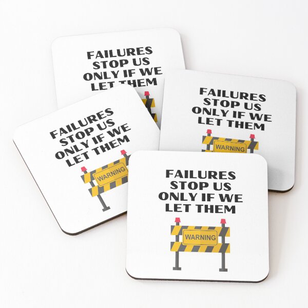 Item preview, Warning message about failure - Fear Of Failure designed and sold by WowAllinOne.