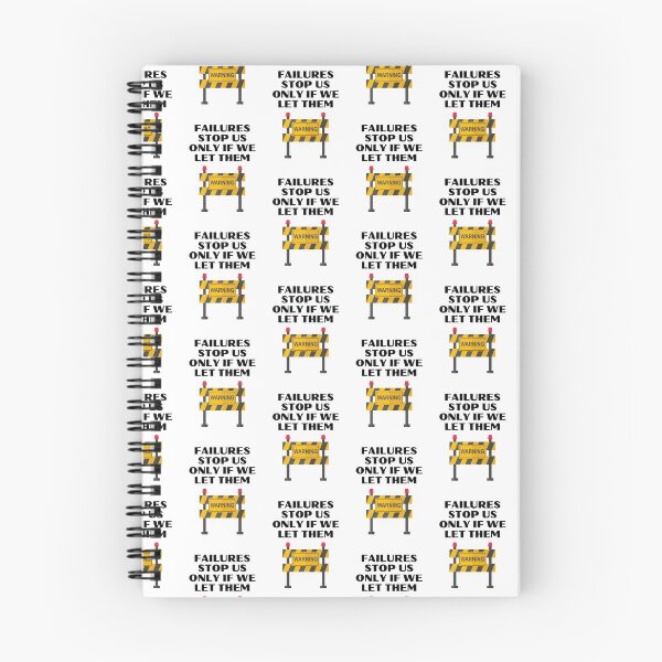 Item preview, Warning message about failure - Fear Of Failure designed and sold by WowAllinOne.