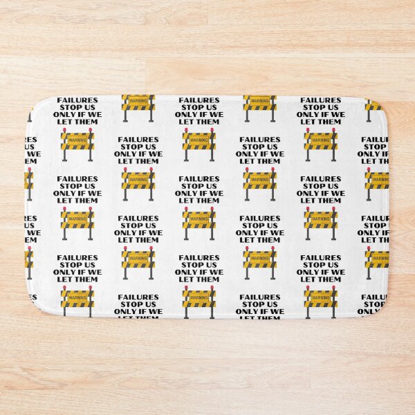Item preview, Warning message about failure - Fear Of Failure designed and sold by WowAllinOne.