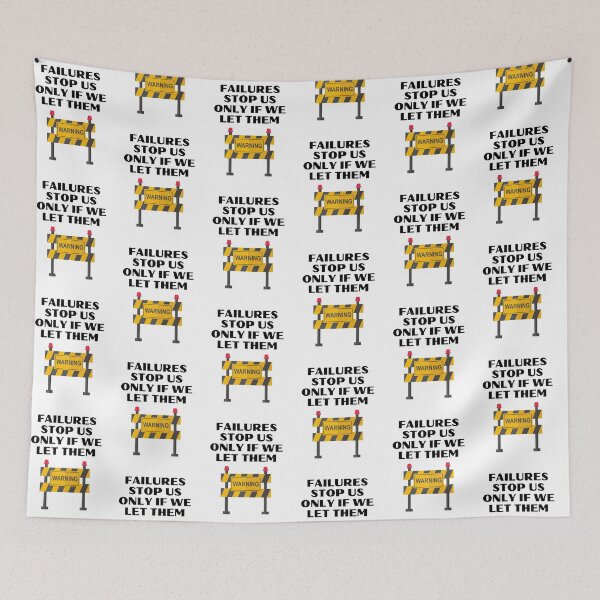 Item preview, Warning message about failure - Fear Of Failure designed and sold by WowAllinOne.