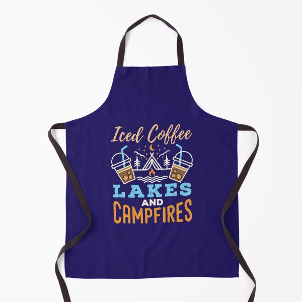 Item preview, Iced Coffee Lakes and Campfires designed and sold by jaygo.