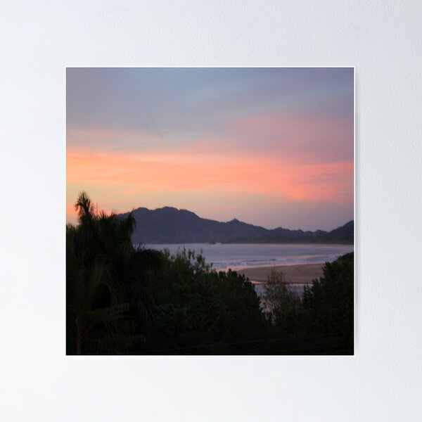 BEACH & SKY Poster
