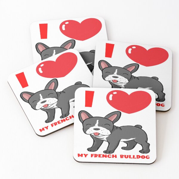 Item preview, I Love My French Bulldog - Bouledogue Français designed and sold by davidmurtagh.