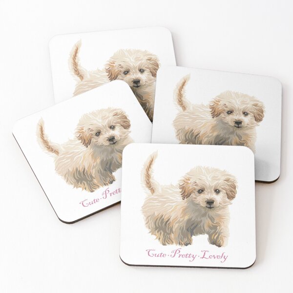 Item preview, An illustration of a cute puppy in a unique style. designed and sold by artredstar.
