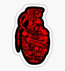 BOOM! -red- Sticker