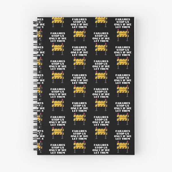 Item preview, Warning message about failure - Fear Of Failure designed and sold by WowAllinOne.