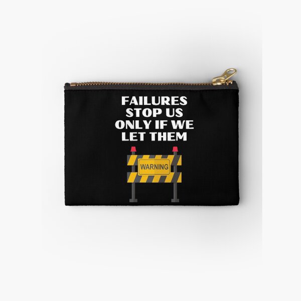Item preview, Warning message about failure - Fear Of Failure designed and sold by WowAllinOne.
