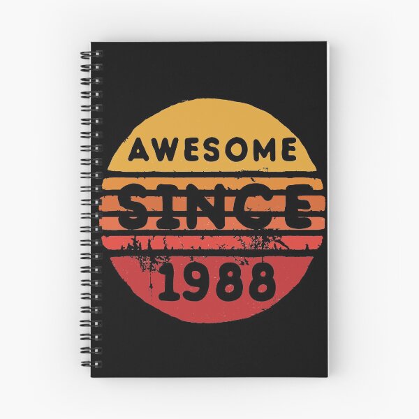 Item preview, Awesome Since 1988 - Funny Retro Vintage Distressed Design Gift Idea For People Whom Are Born In 1988 designed and sold by Prince - Bestseller ★★★★★.