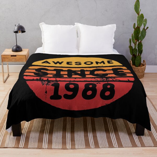 Item preview, Awesome Since 1988 - Funny Retro Vintage Distressed Design Gift Idea For People Whom Are Born In 1988 designed and sold by Prince - Bestseller ★★★★★.