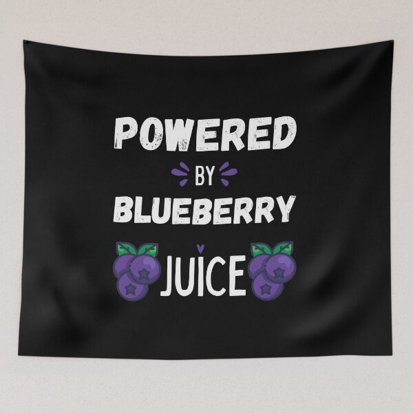 Item preview, Powered By Blueberry  Juice  Shirt designed and sold by zoonix.