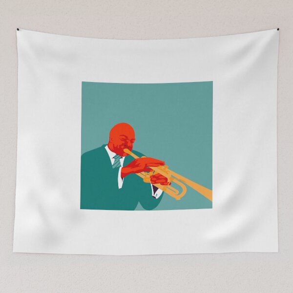 Item preview, Trumpeter Plays Hot Jazz designed and sold by zerflin.