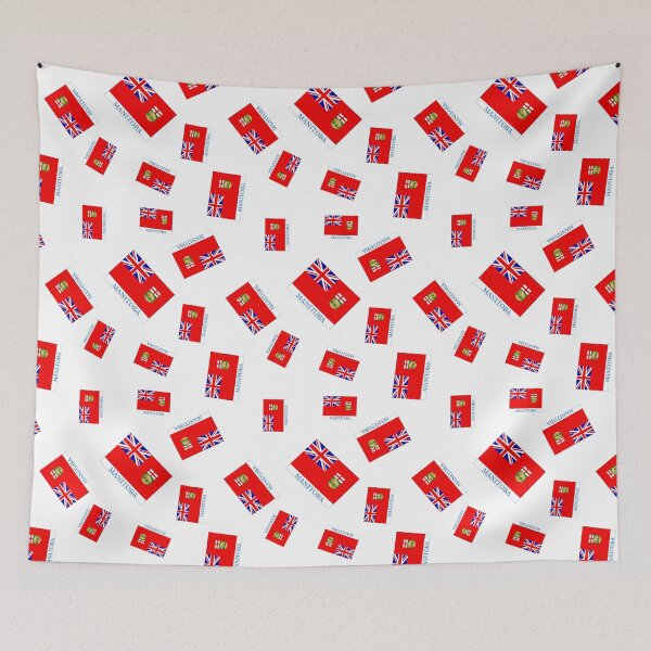 Item preview, Flag of Manitoba with name - Manitba designed and sold by No.1 Canada Designs.