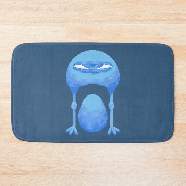 Item preview, One-Eyed Monster with Egg (blue) designed and sold by Owl-n-bear.