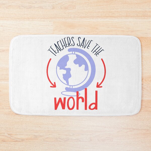 Item preview, teachers save the world designed and sold by Best-Designers.
