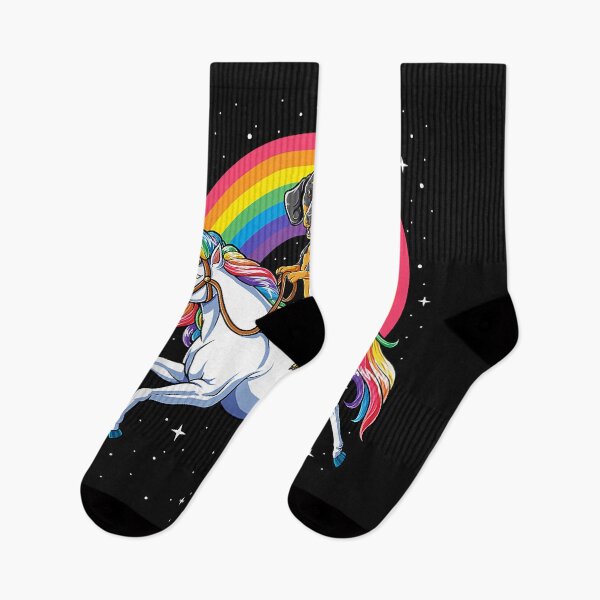Artikelvorschau, Dachshund Unicorn Girls Space Galaxy Rainbow Dog entworfen und verkauft von Chloe43212.