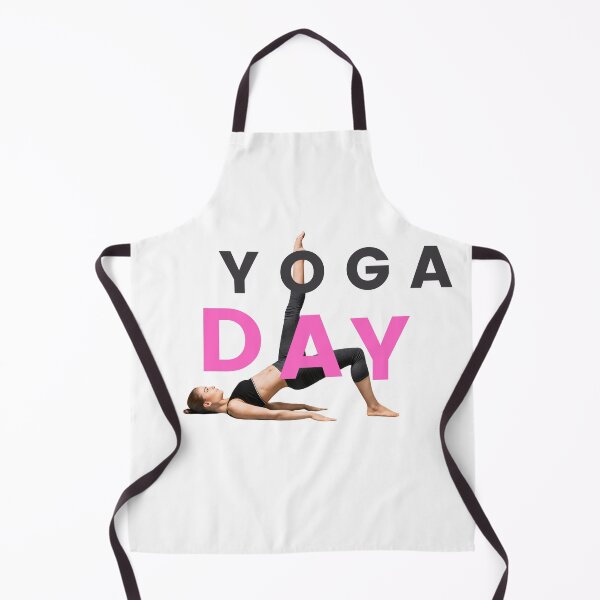 Item preview, Yoga DAY yoga lover fitness gym gray pink designed and sold by Tshirtk.