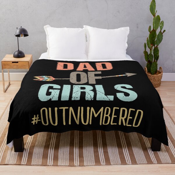 Item preview, Dad of Girls Outnumbered Fathers Day designed and sold by franktimothy.