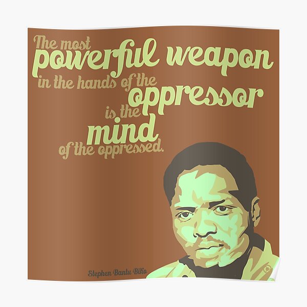 Steve Biko Poster