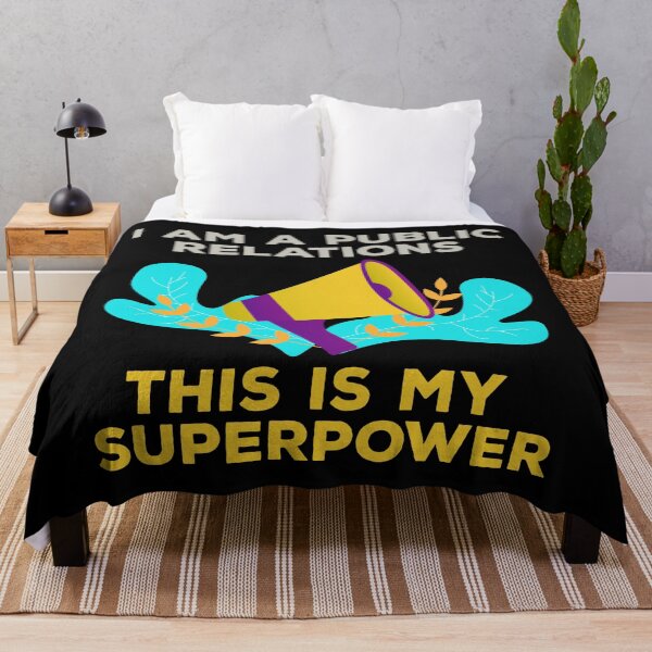 Item preview, I am a public relations this is my superpower, manager, officer, specialist, public relations job skills, humor, joke, meme designed and sold by SGS-.