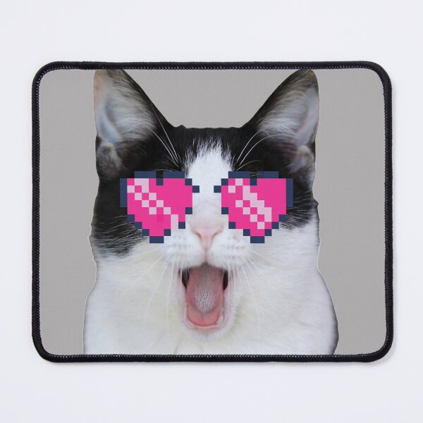 Item preview, Beluga Discord - Beluga Cat - Pixel Pink Glasses designed and sold by DiensDesign.