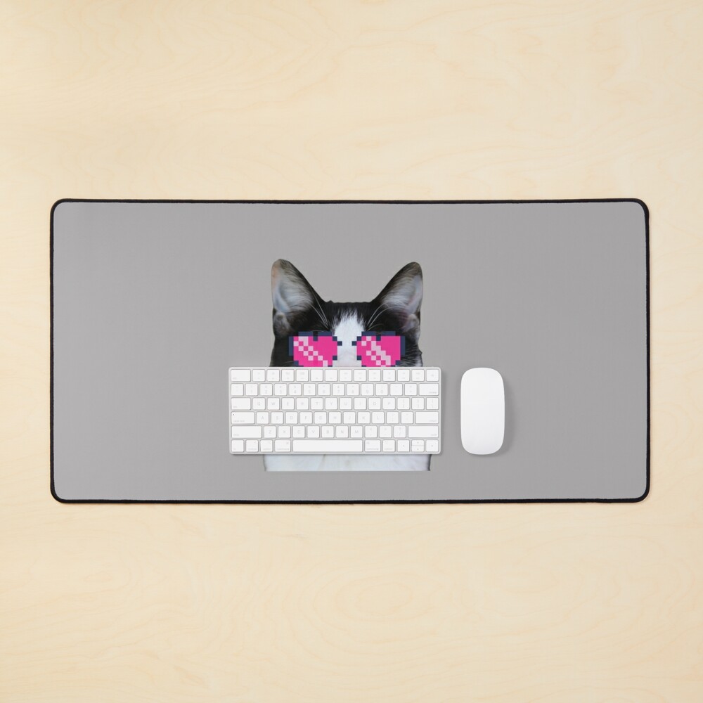 Beluga Discord - Beluga Cat - Pixel Pink Glasses Art Board Print for Sale  by DiensDesign