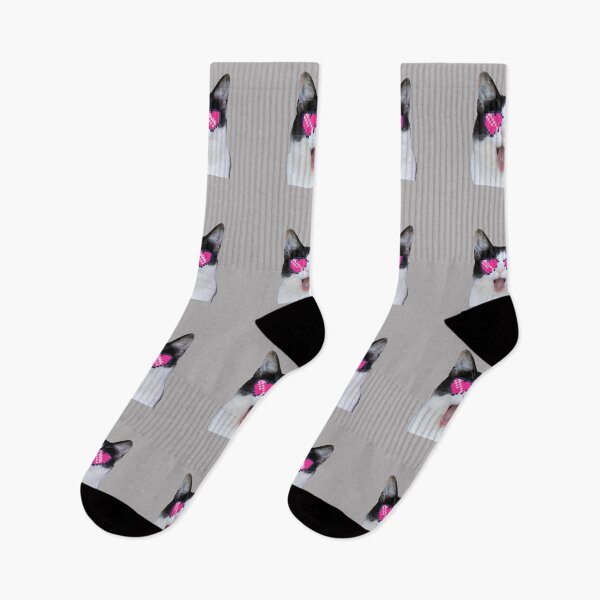 Item preview, Beluga Discord - Beluga Cat - Pixel Pink Glasses designed and sold by DiensDesign.