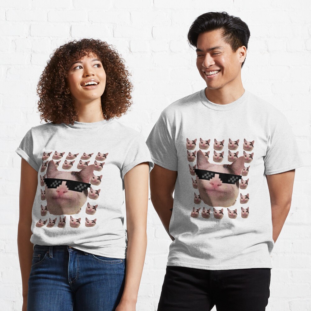 Cat Smiling cat beluga T-Shirt - Guineashirt Premium ™ LLC