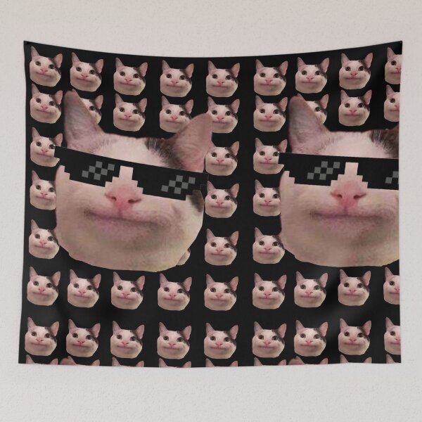 Item preview, Smiling cat beluga designed and sold by wildbest.