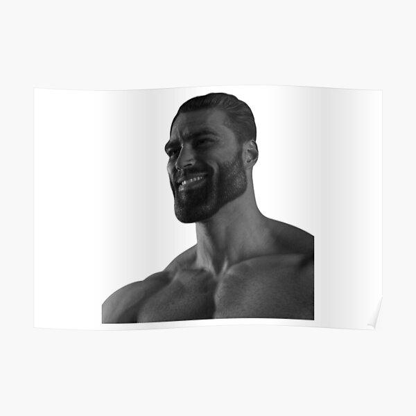 Giga Chad Poster