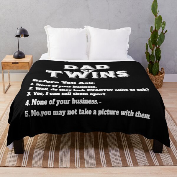 Item preview, Dad Of Twins for Father's Day Common Questions designed and sold by franktimothy.