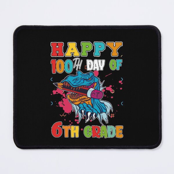 Item preview, Happy 100th Day Of 6th Grade School Dinosaur designed and sold by worldmodi.