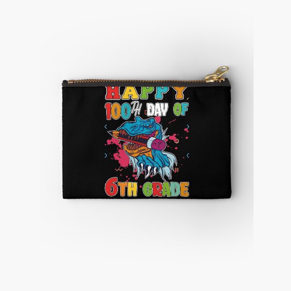 Item preview, Happy 100th Day Of 6th Grade School Dinosaur designed and sold by worldmodi.
