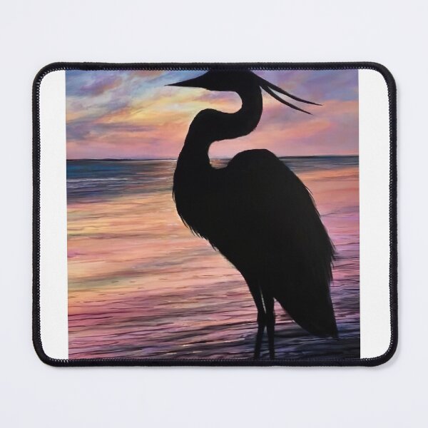 Item preview, Blue Heron Silhouette  designed and sold by SunscapesArt.