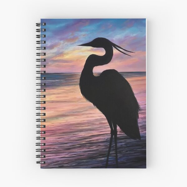 Item preview, Blue Heron Silhouette  designed and sold by SunscapesArt.
