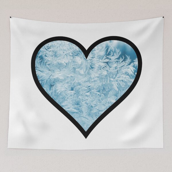 Item preview, Frosted Window Heart designed and sold by BuzzySpaceBee.