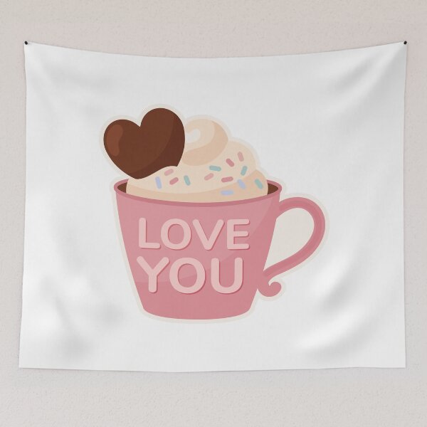Item preview, Love You Coffee Cup designed and sold by WilliamsonMedia.