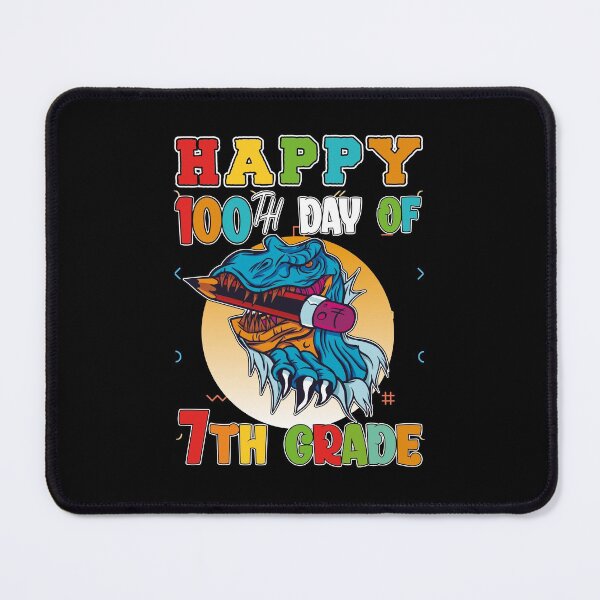 Item preview, Happy 100th Day Of 7th Grade School Dinosaur designed and sold by worldmodi.