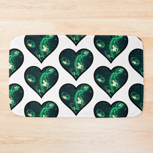 Item preview, Green Moon Jellyfish Heart designed and sold by BuzzySpaceBee.