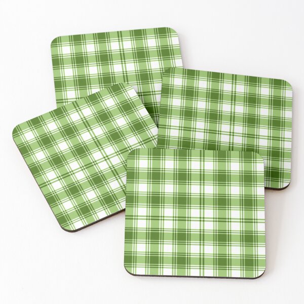 Item preview, Tartan Plaid in Green and White designed and sold by AlteredAtelier.