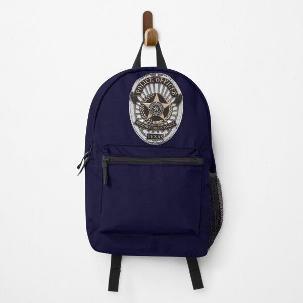 Item preview, Insignia de la policía de Hickory Creek Texas designed and sold by Lawrence Baird.