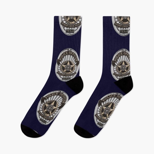 Item preview, Hickory Creek Texas Police Badge designed and sold by Lawrence Baird.