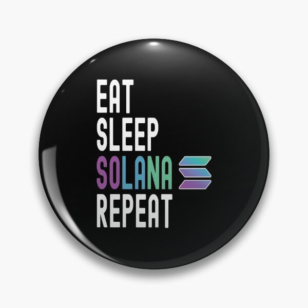 Item preview, Solana Crypto, Solana, Cryptocurrency, Eat Sleep, Solana Repeat designed and sold by Cafecreative.