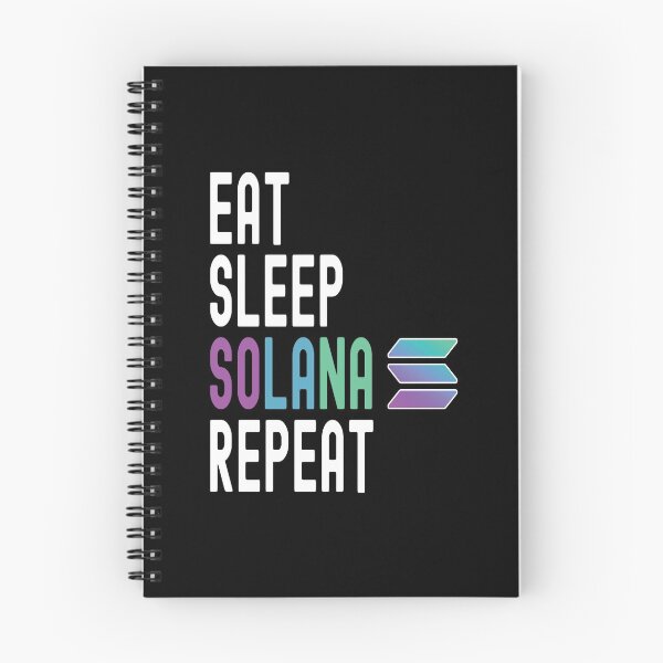 Item preview, Solana Crypto, Solana, Cryptocurrency, Eat Sleep, Solana Repeat designed and sold by Cafecreative.