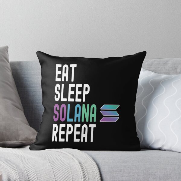 Item preview, Solana Crypto, Solana, Cryptocurrency, Eat Sleep, Solana Repeat designed and sold by Cafecreative.